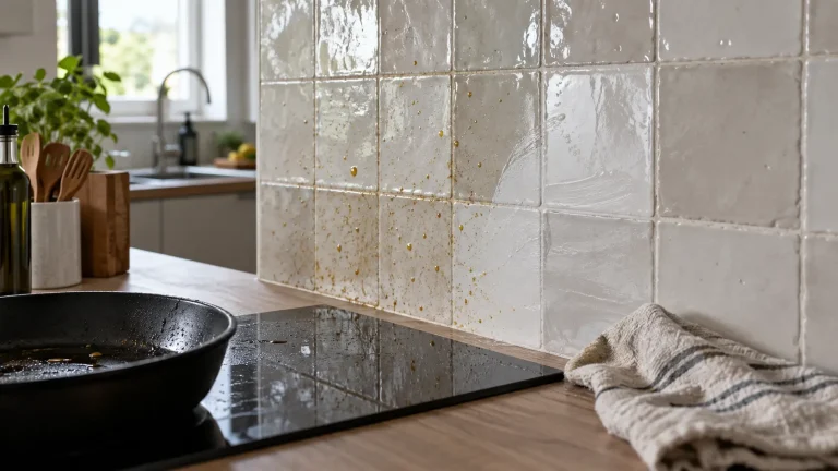 Zellige adhésif en cuisine : ce qu’il vaut vraiment face aux projections